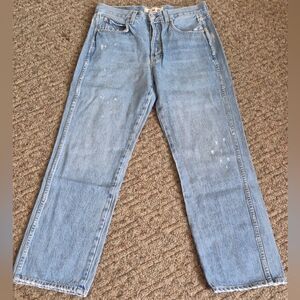 AMO Layla High Rise Straight Jeans 27